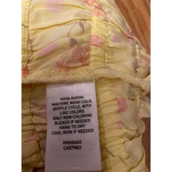 NWT BP women's floral one shoulder cropped summer top size medium - Picture 8 of 8